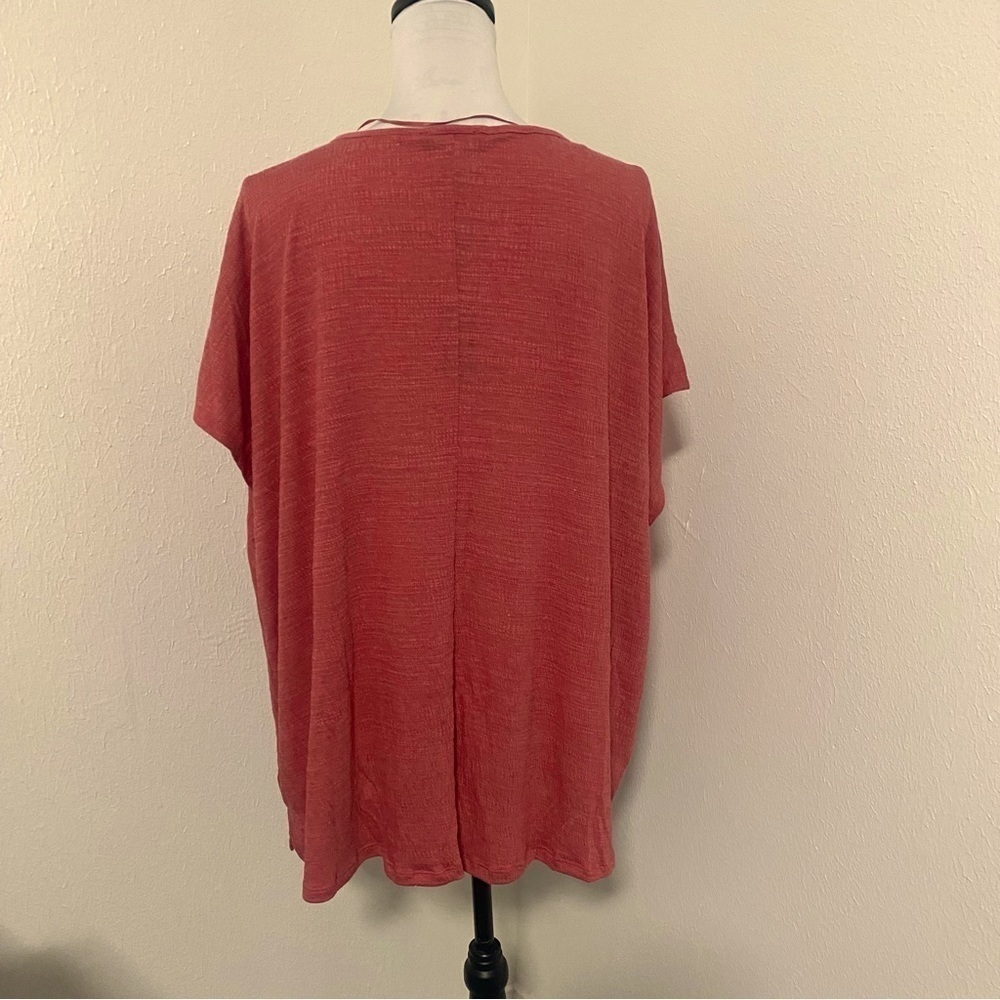 Cable & Gauge Women’s Blouse Mauve Size 2X NWT - Picture 4 of 9